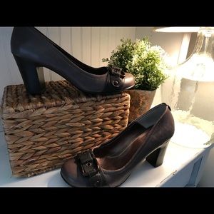 Sofft Buckle Toe Heels